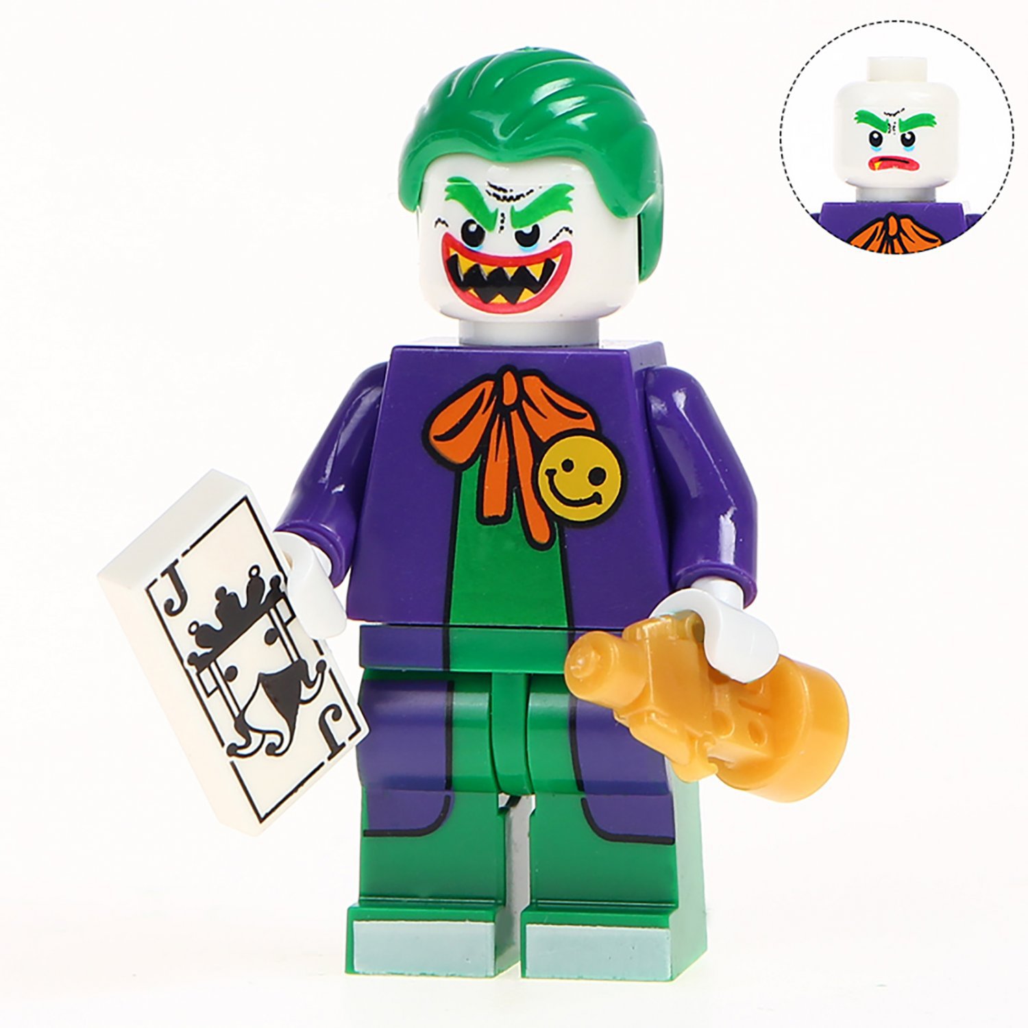 every lego joker minifigure