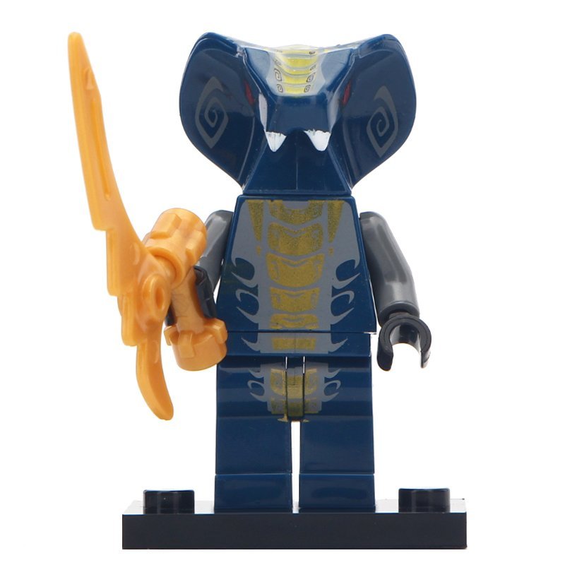 Minifigure Slithraa Ninjago Movie Compatible Lego Building Blocks Toys