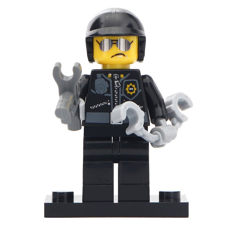 Minifigure Bad Cop from Lego Movie Compatible Lego Building Blocks Toys