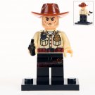 Minifigure Rick Grimes Walking Dead Compatible Lego Building Blocks Toys