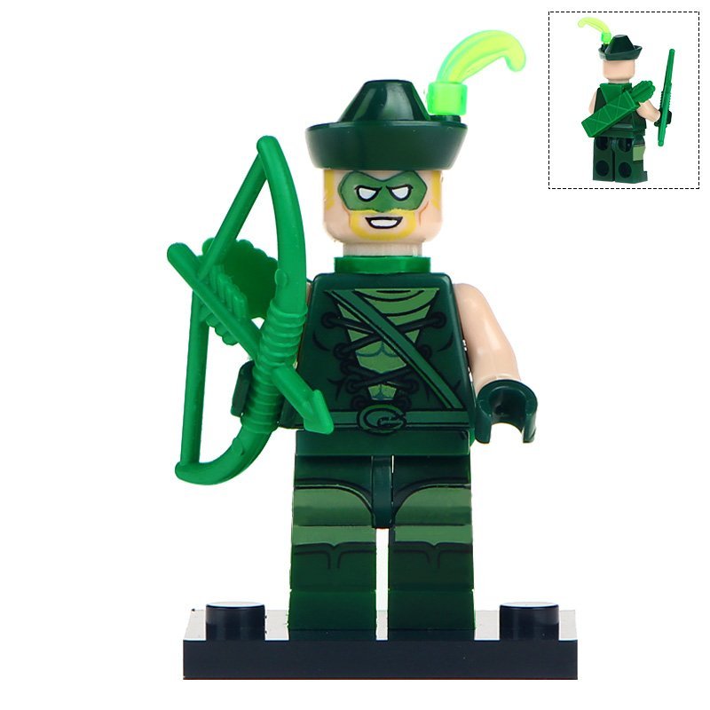 lego minifigure green