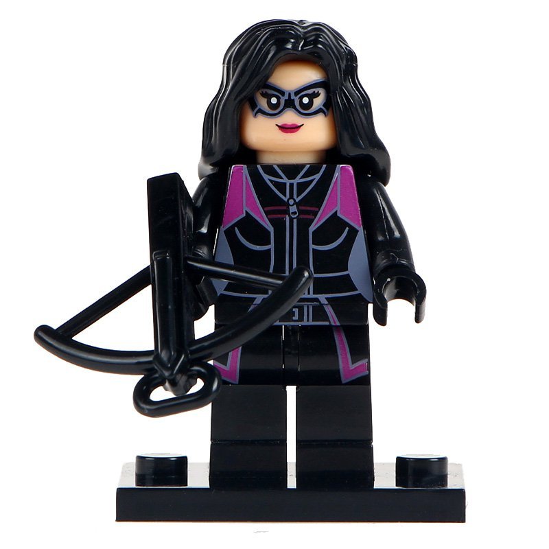 Minifigure Huntress from Batman Movie DC Comics Super Heroes Compatible Lego Building Blocks Toys
