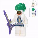 Minifigure Joker with Guitar DC Comics Super Heroes Compatible Lego Building Block Toys