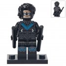 Minifigure Nightwing DC Comics Super Heroes Compatible Lego Building Blocks Toys