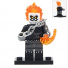 Minifigure Ghost Rider Marvel Super Heroes Compatible Lego Building Block Toys