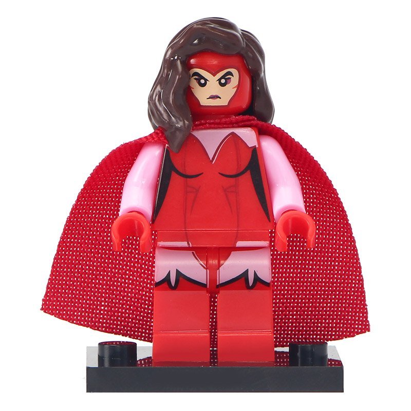 Minifigure Scarlet Witch Marvel Super Heroes Compatible Lego Building ...