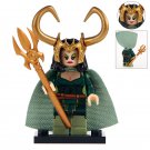Minifigure Lady Loki Marvel Super Heroes Compatible Lego Building Block Toys