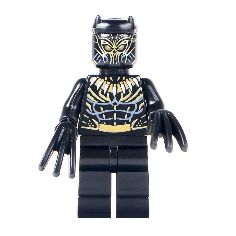 black panther lego guy