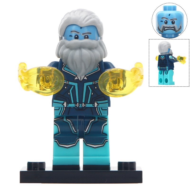 Minifigure Bron-Char Marvel Super Heroes Compatible Lego Building Block Toys