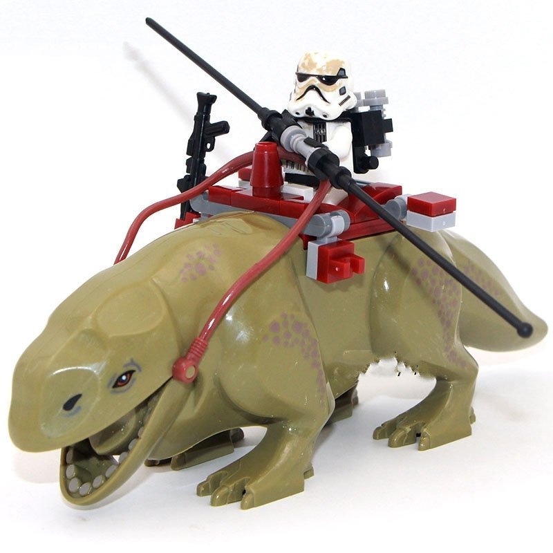 Minifigure Dewback with Sandtroopers Star Wars Compatible Lego Building ...