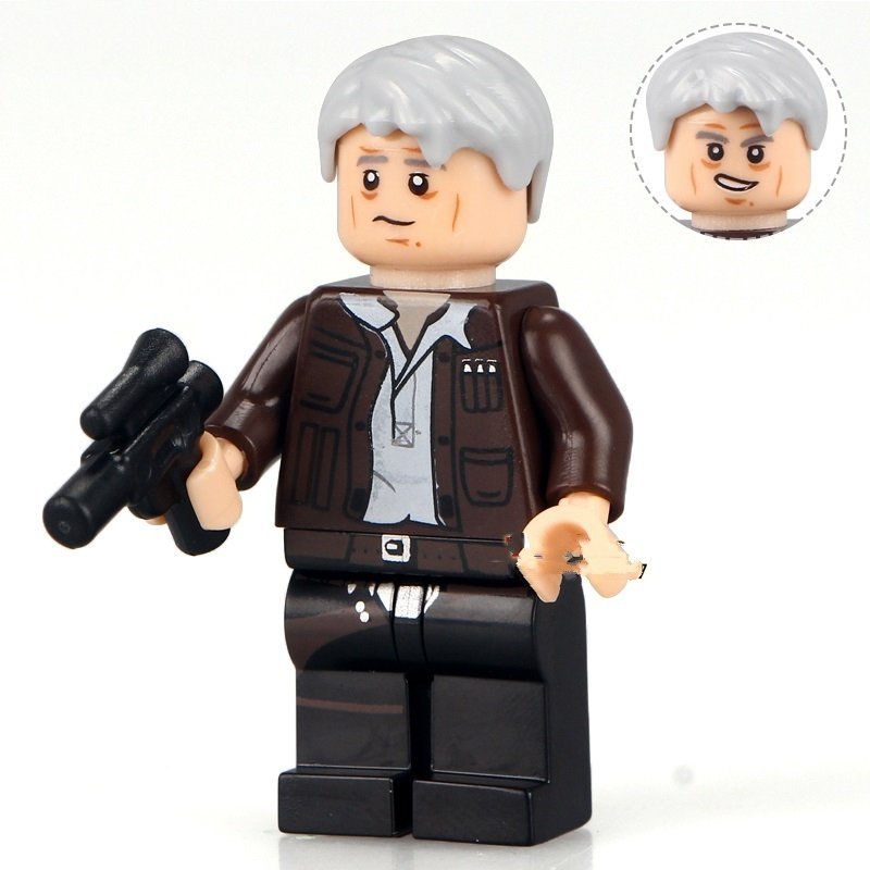 Minifigure Han Solo Star Wars Compatible Lego Building Block Toys