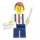 Minifigure American Psycho Patrick Bateman Horror Compatible Lego Building Blocks Toys