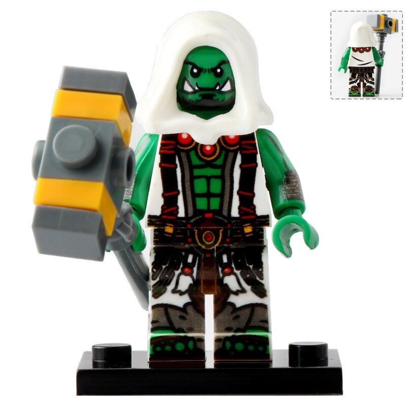 Minifigure Thrall Warcraft Series Game Compatible Lego Building Block Toys