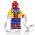 Minifigure Spider-man Yellow Jacket Marvel Super Heroes Compatible Lego Building Block Toys