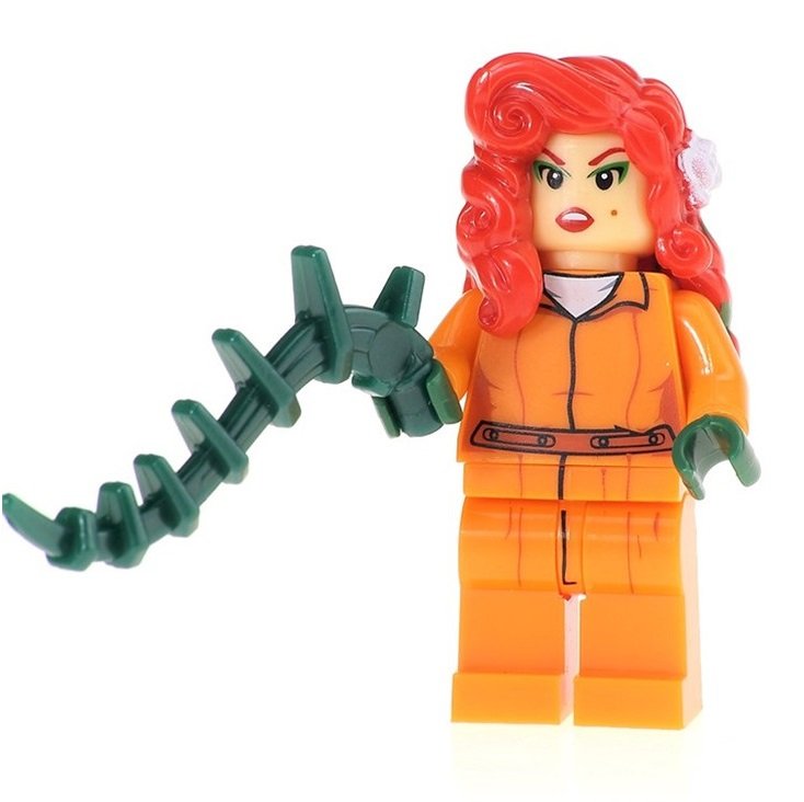 Minifigure Poison Ivy Arkham Asylum Suit from Batman DC Comics Super ...