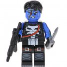 Minifigure Punisher Cyborg Style Marvel Super Heroes Compatible Lego Building Blocks Toys