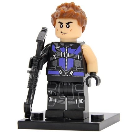 Minifigure Hawkeye Marvel Super Heroes Compatible Lego Building Blocks Toys