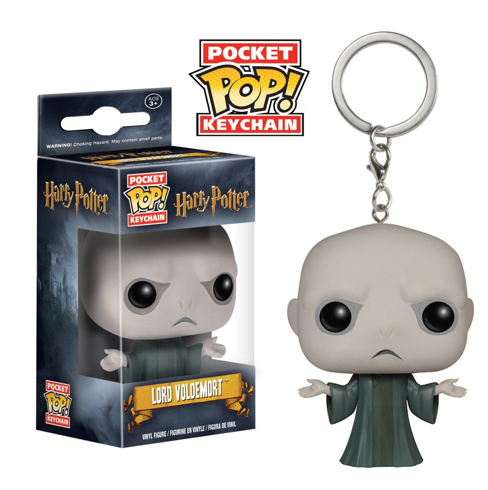 Lord Voldemort from Harry Potter Funko POP! Keychain Action Figure Vinyl PVC Minifigure Toy