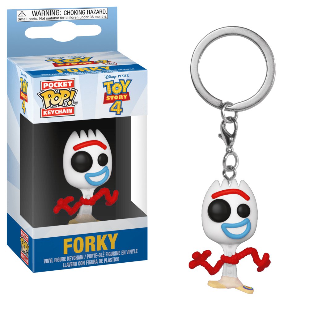 Forky Toy Story Disney Pixar Funko POP! Keychain Action Figure Vinyl ...