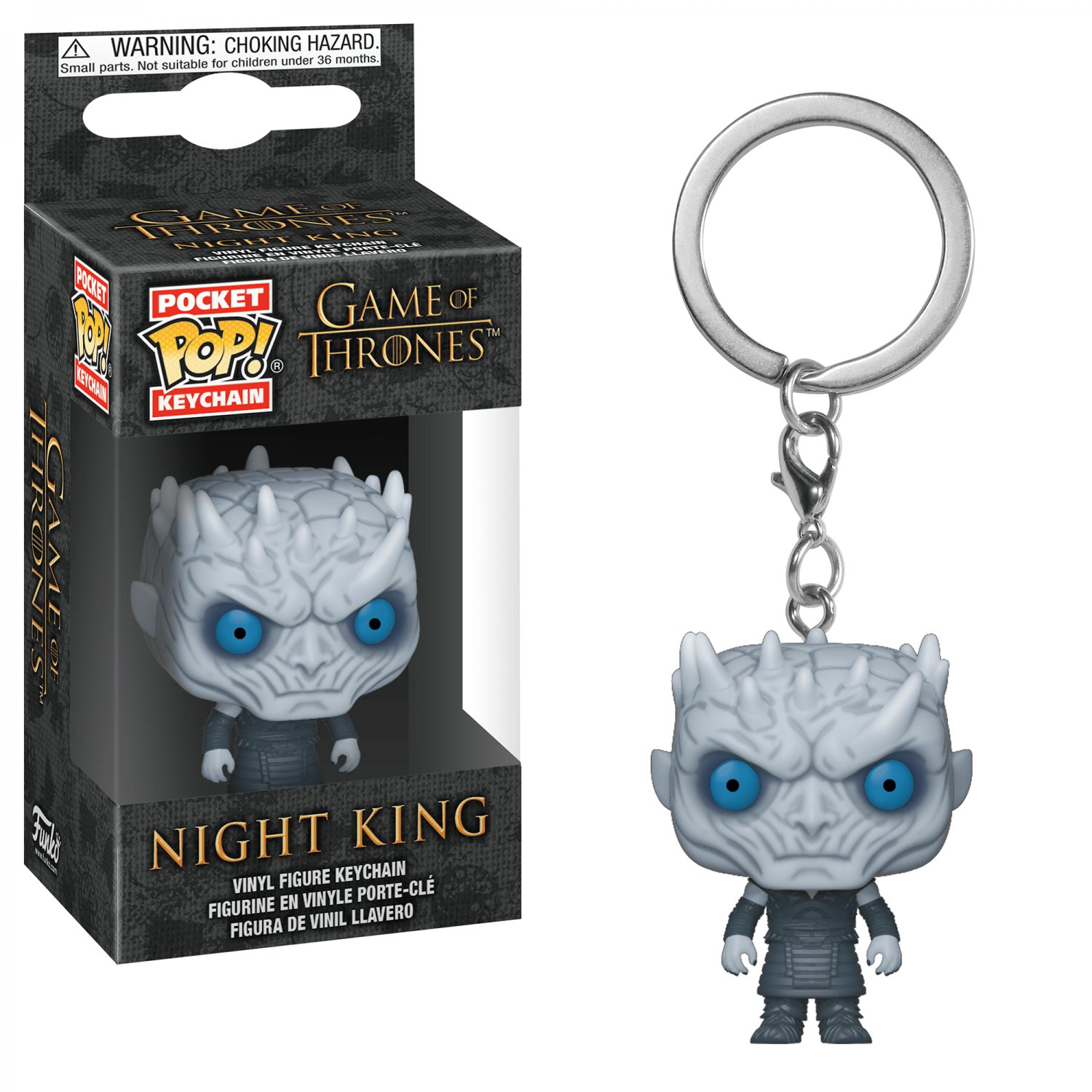 Night King Game of Thrones POP! Keychain Action Figure Vinyl Minifigure Toy