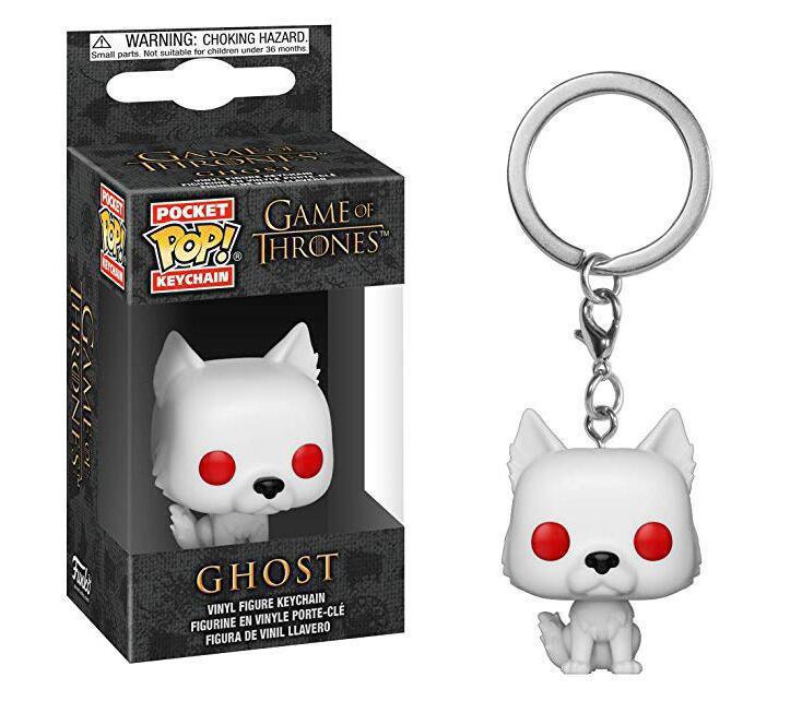 Ghost Game of Thrones POP! Keychain Action Figure Vinyl Minifigure Toy