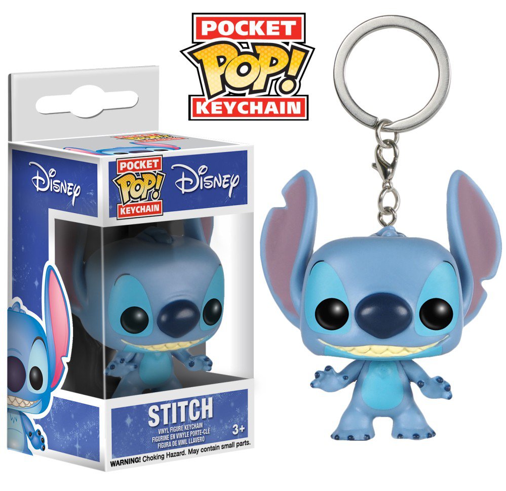 Stitch Disney Lilo and Stitch Funko POP! Keychain Action Figure Vinyl PVC Minifigure Toy