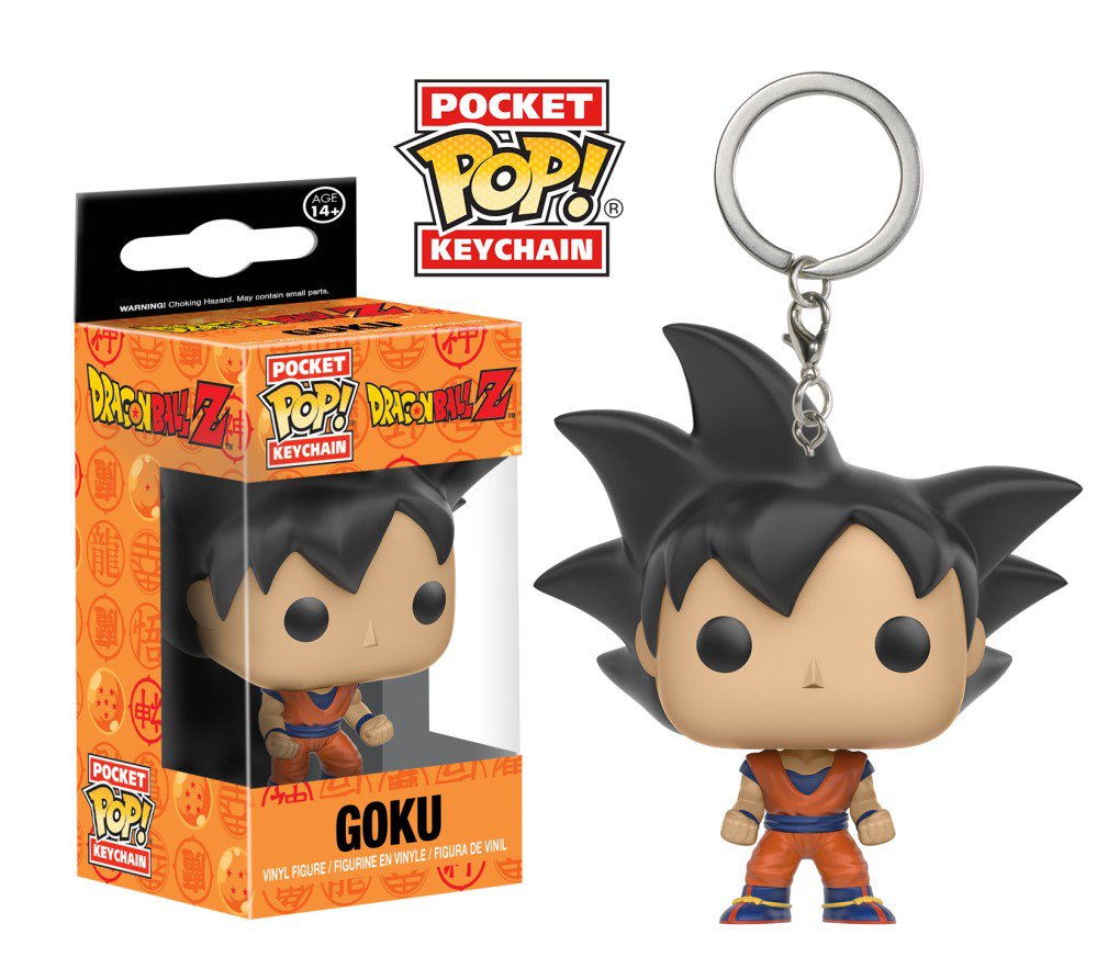 Goku Dragon Ball Z Funko POP! Keychain Action Figure Vinyl PVC Minifigure Toy