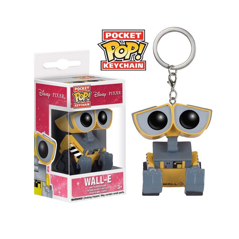 Wall-E Disney Pixar Funko POP! Keychain Action Figure Vinyl PVC Minifigure Toy