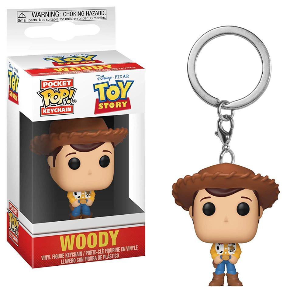 Woody Toy Story Disney Pixar Funko POP! Keychain Action Figure Vinyl PVC Minifigure Toy