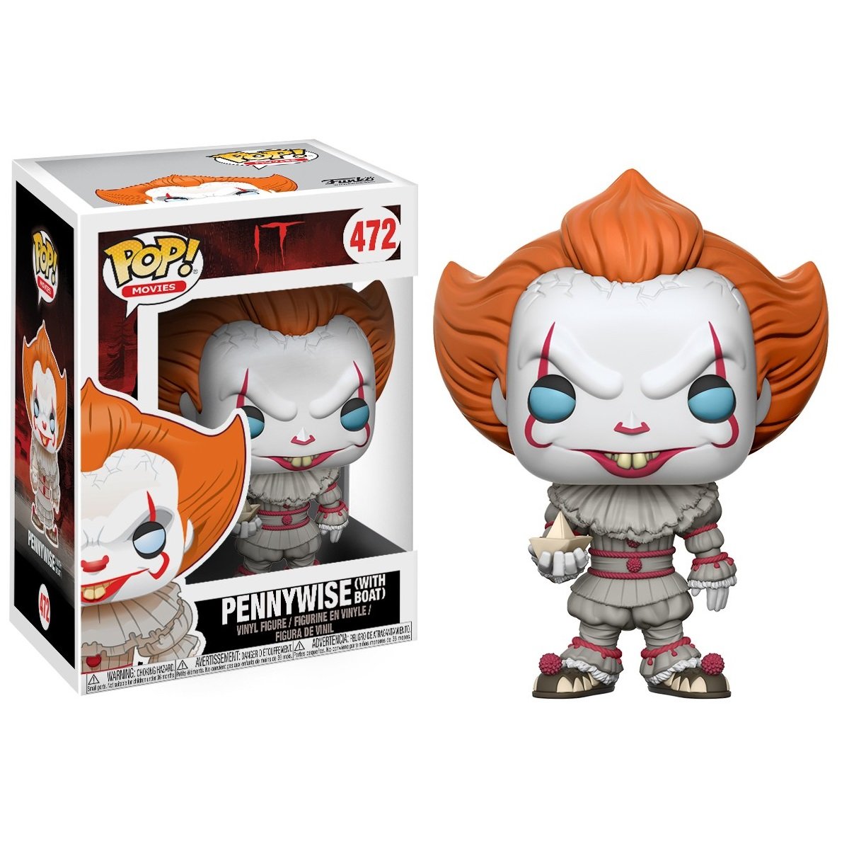 pennywise with boat funko pop