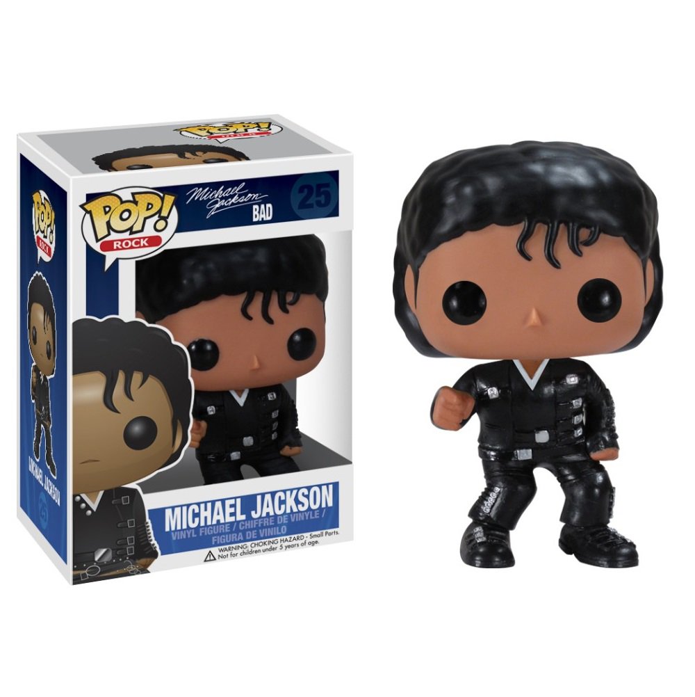 Michael Jackson (Bad) №25 Funko POP! Action Figure Vinyl PVC Minifigure Toy