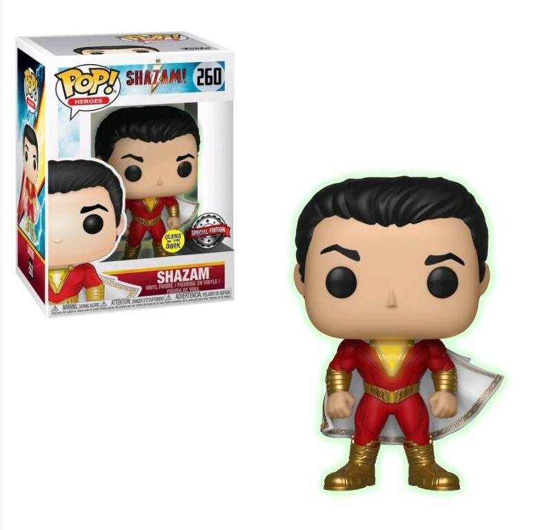 Shazam DC Comics â„–260 Funko POP! Action Figure Vinyl PVC Minifigure Toy
