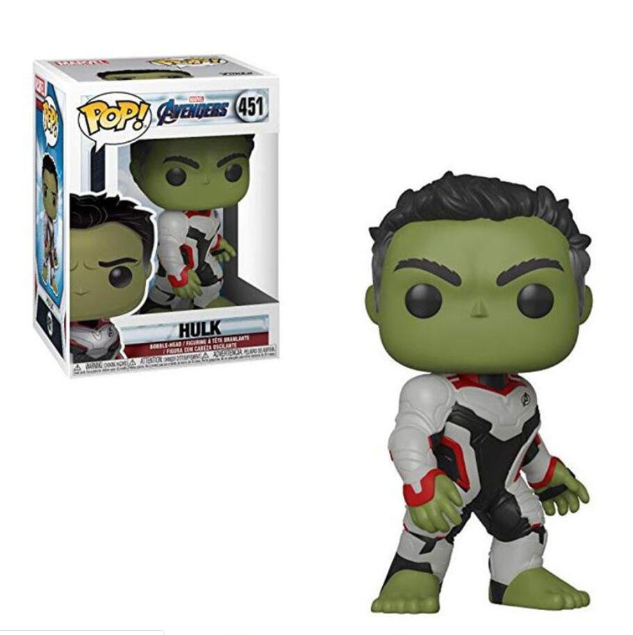 Hulk Avengers Marvel Comics â„–451 Funko POP! Action Figure Vinyl PVC Minifigure Toy