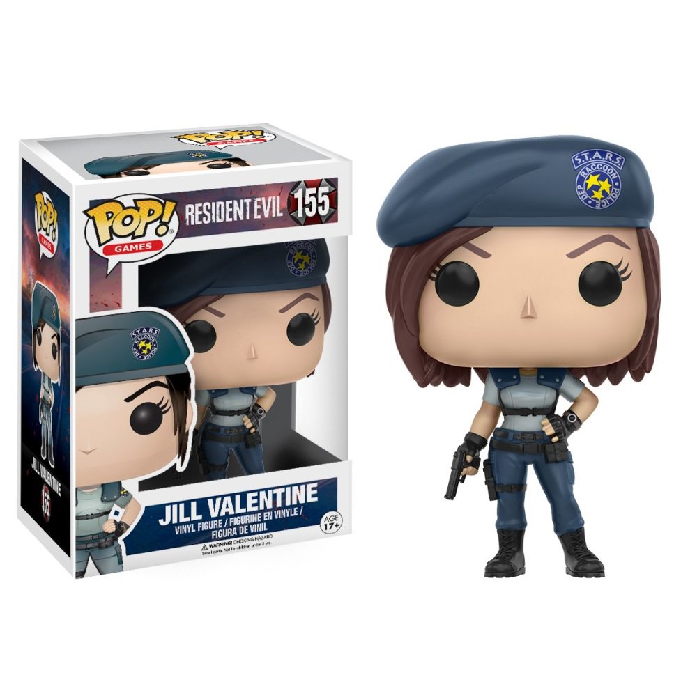 Jill Valentine Resident Evil â„–155 Funko POP! Action Figure Vinyl PVC Minifigure Toy
