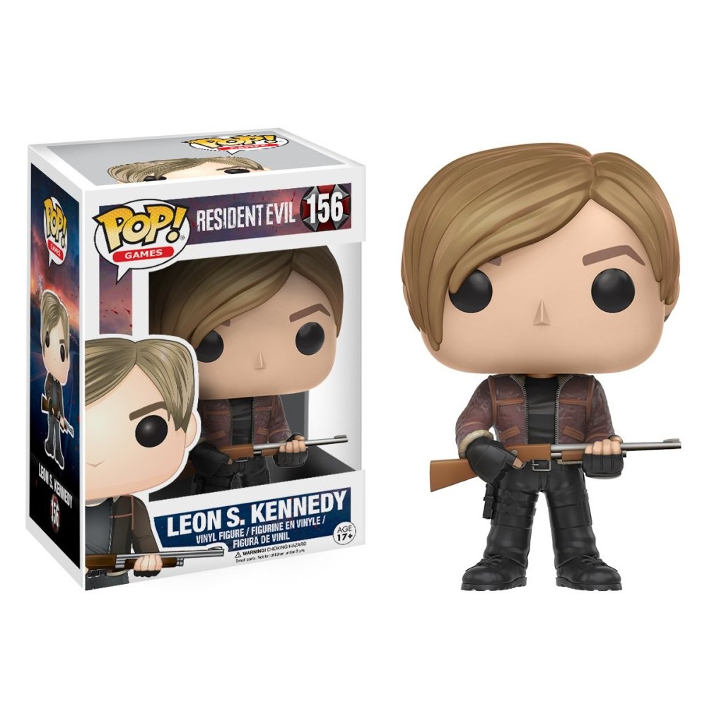 Leon S. Kennedy Resident Evil â„–156 Funko POP! Action Figure Vinyl PVC Minifigure Toy