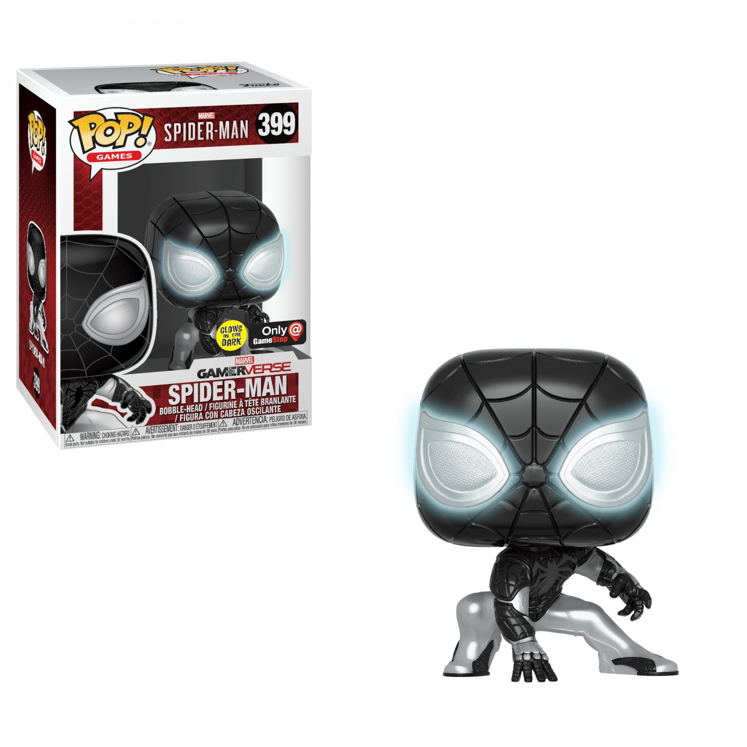 Spider-Man Marvel Comics â„–399 Funko POP! Action Figure Vinyl PVC Minifigure Toy