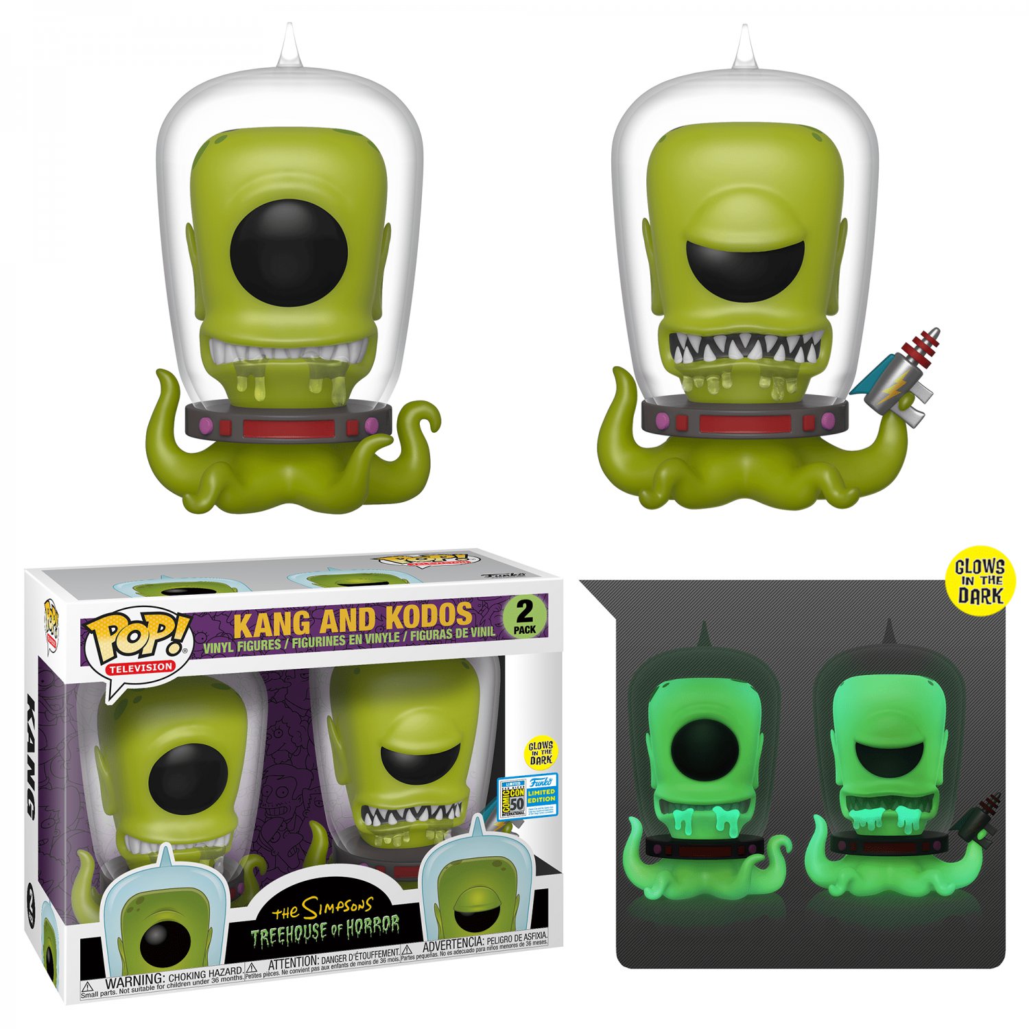 Kang and Kodos The Simpsons â„–2 Funko POP! Action Figure Vinyl PVC Minifigure Toy