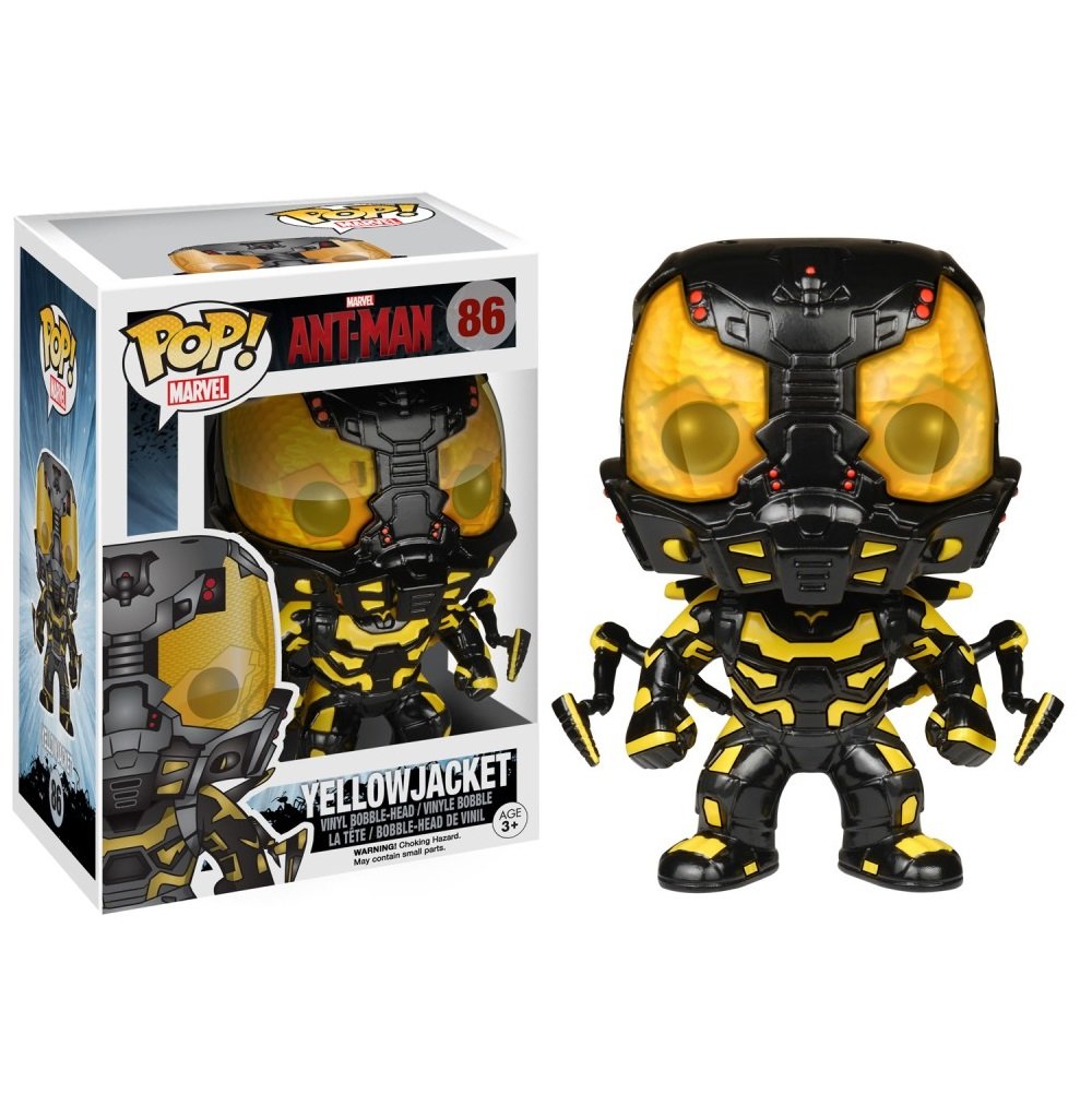Yellowjacket Ant-Man Marvel Comics â„–86 Funko POP! Action Figure Vinyl PVC Minifigure Toy