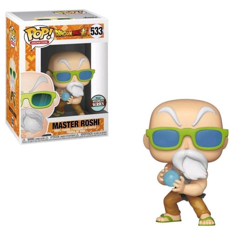 Master Roshi Dragon Ball Z â„–533 Funko POP! Action Figure Vinyl PVC Minifigure Toy