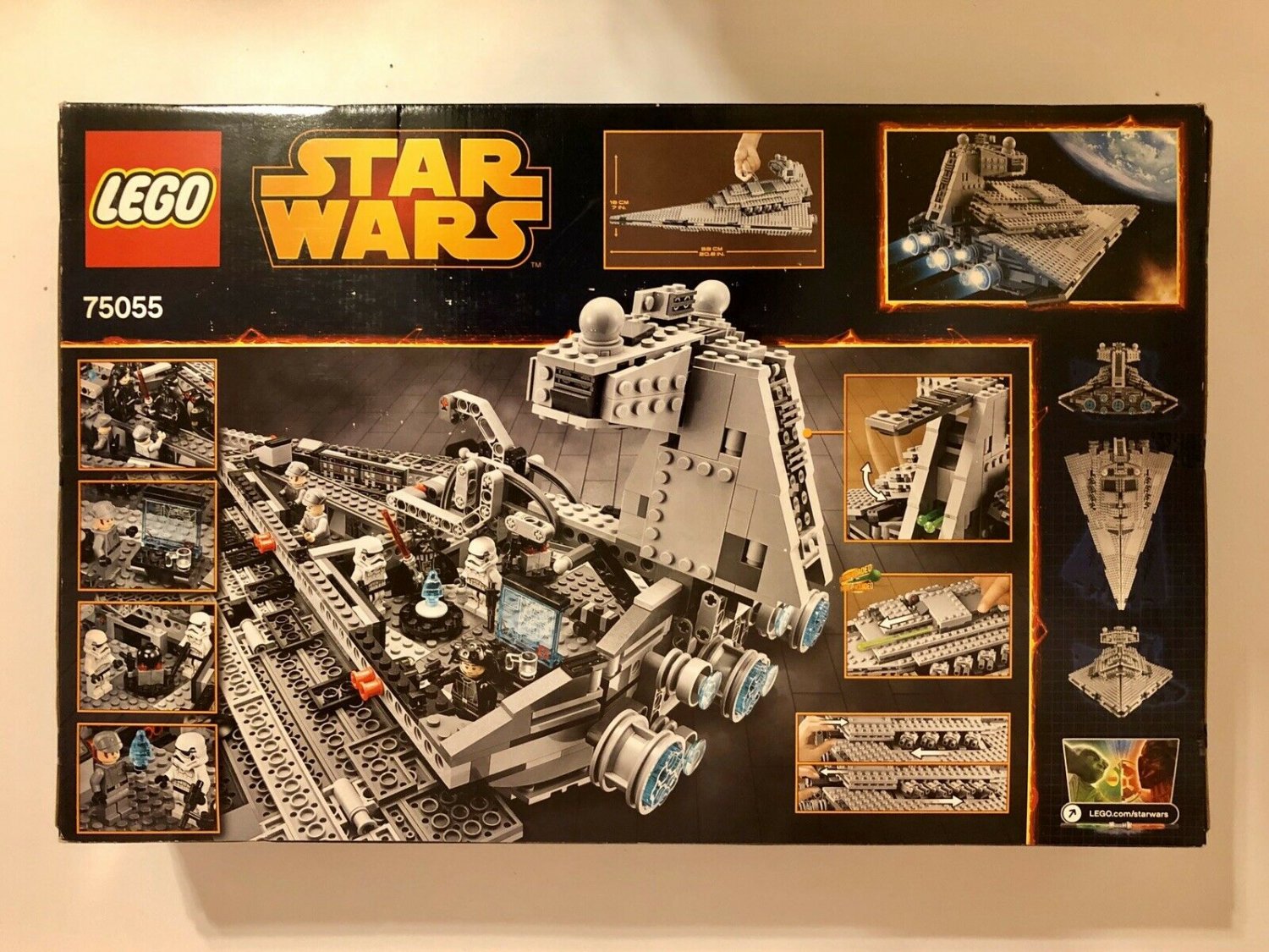 lego imperial star destroyer 75055