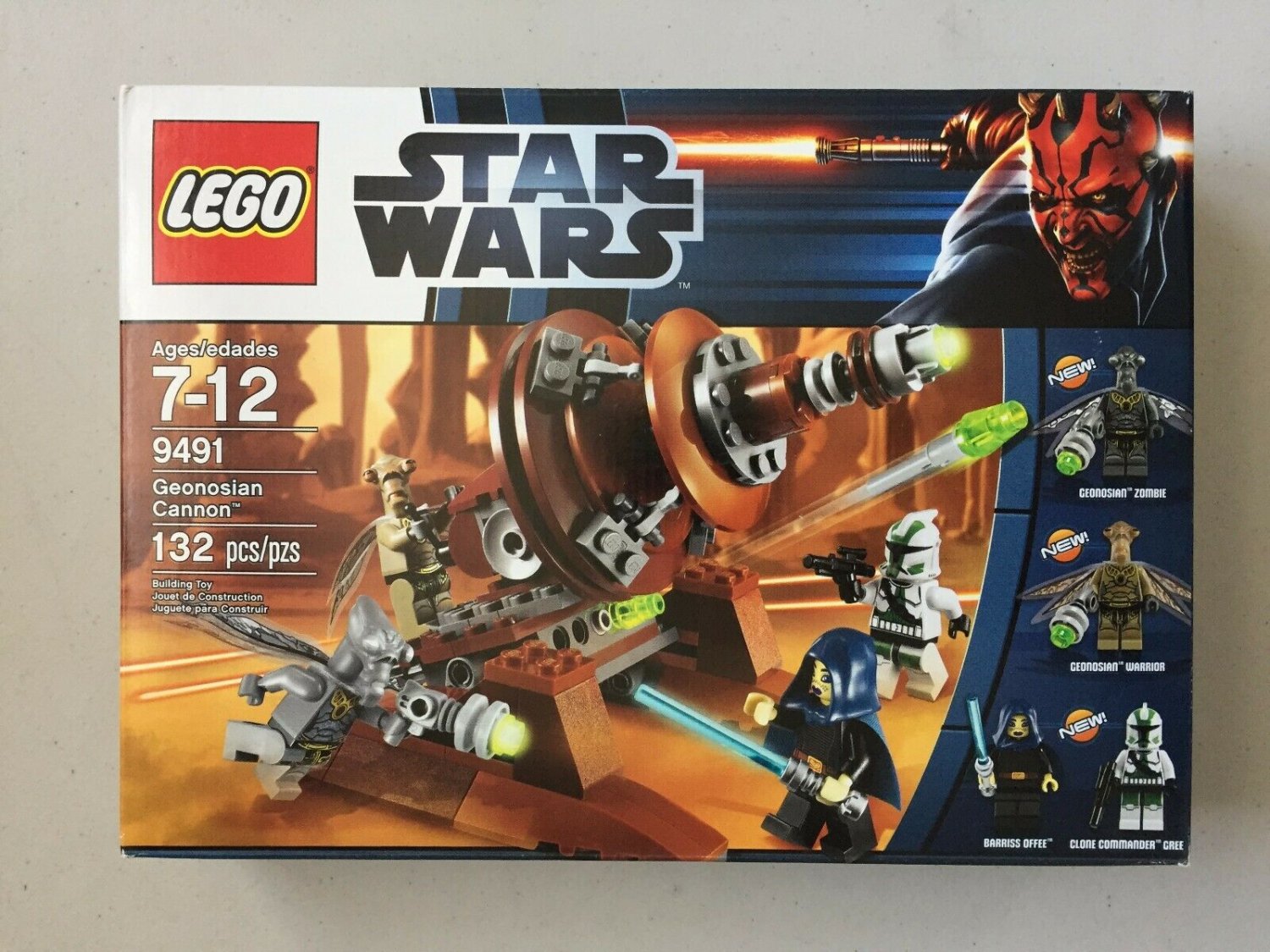 9491 Lego Star Wars Geonosian Cannon