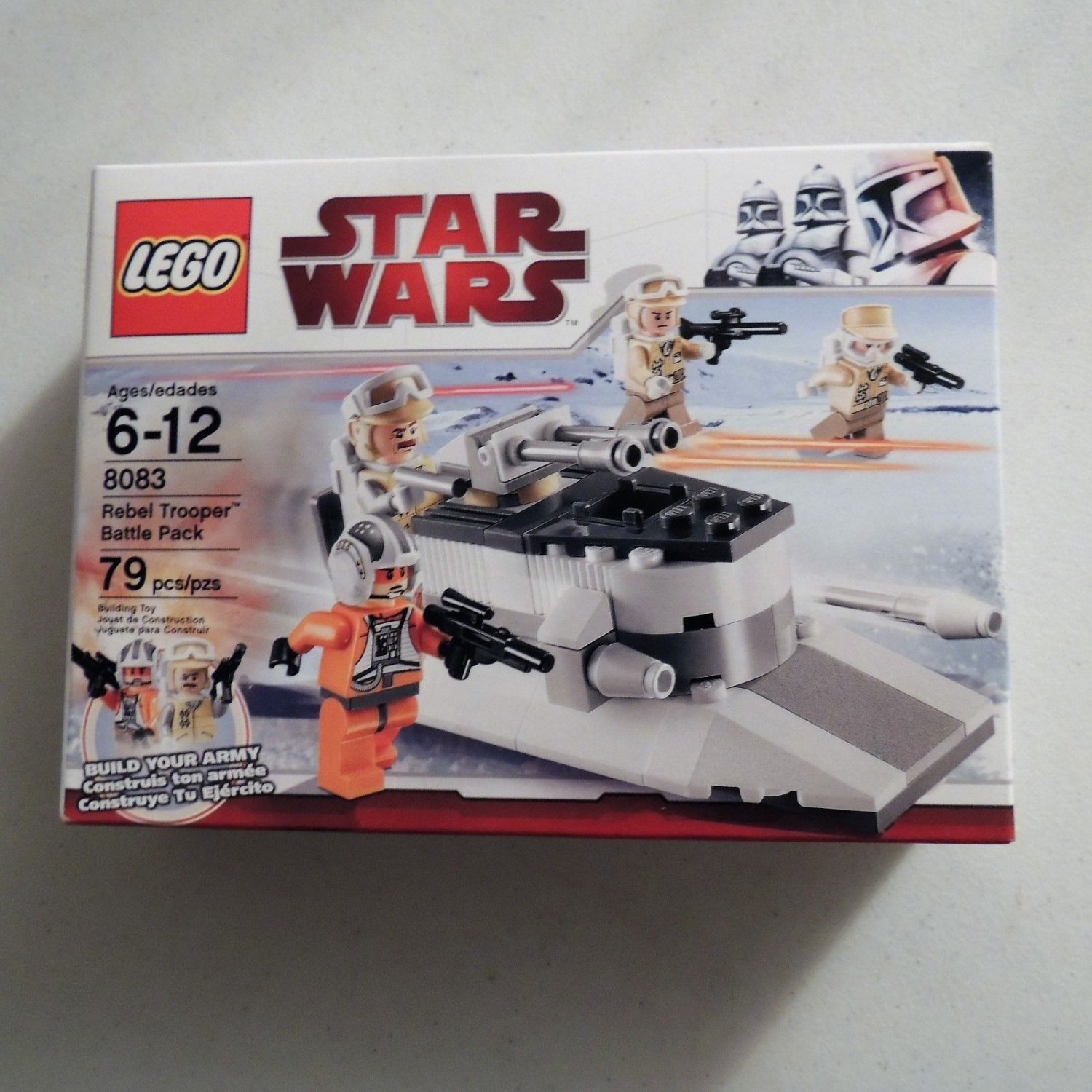 8083 Lego Star Wars Rebel Trooper Battle Pack