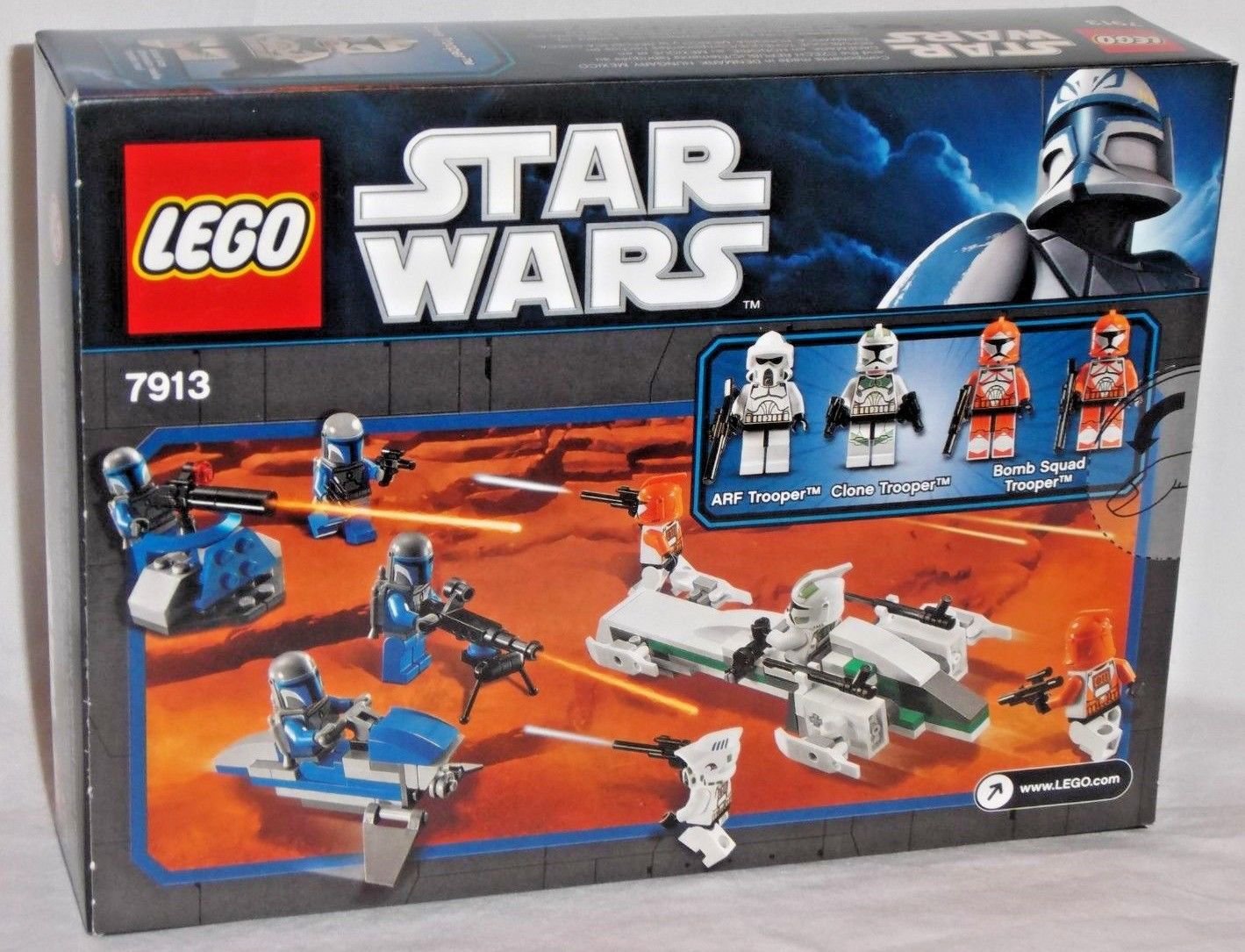 7913 Lego Star Wars Clone Trooper Battle Pack