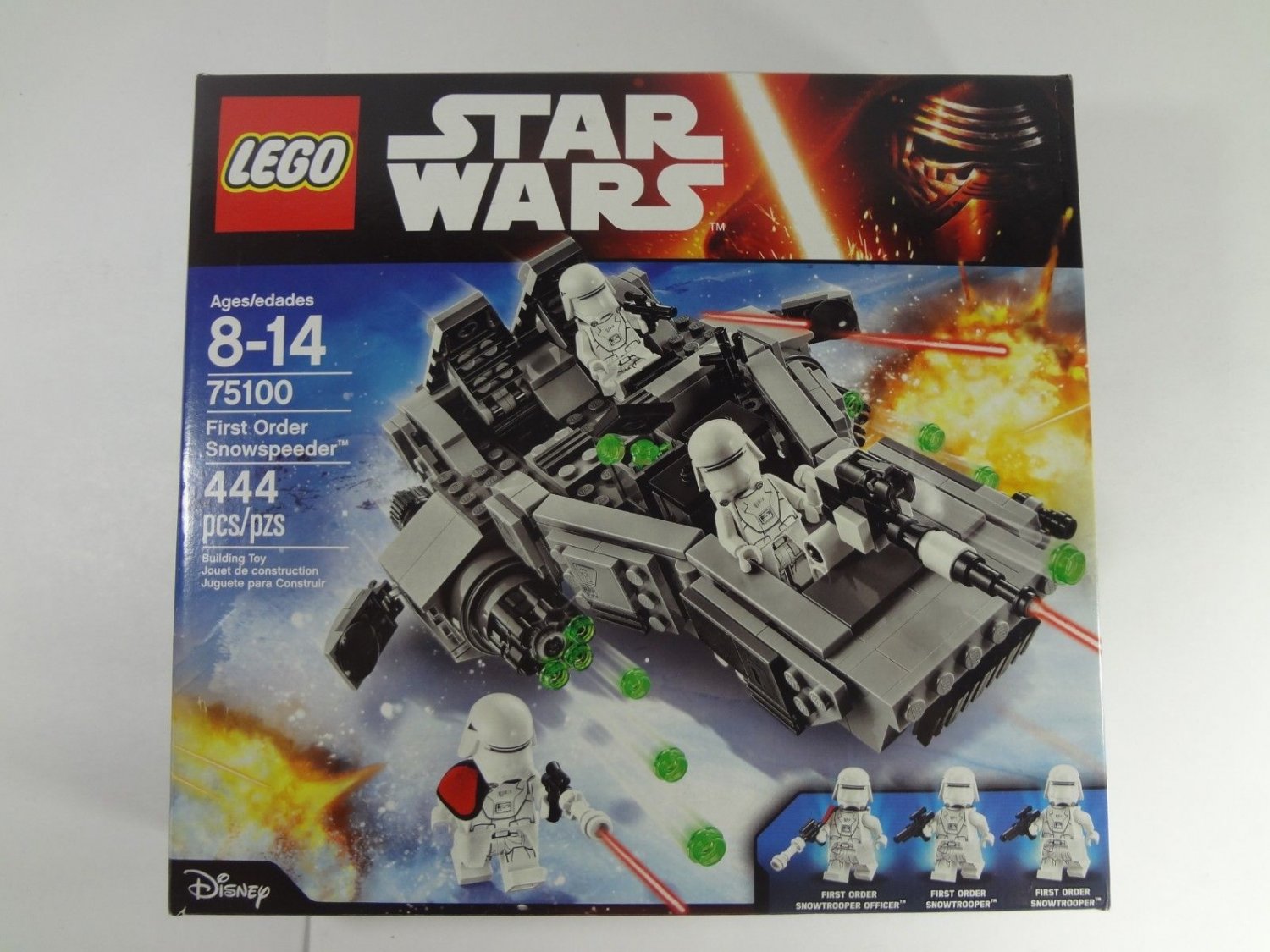 lego star wars first order snow speeder