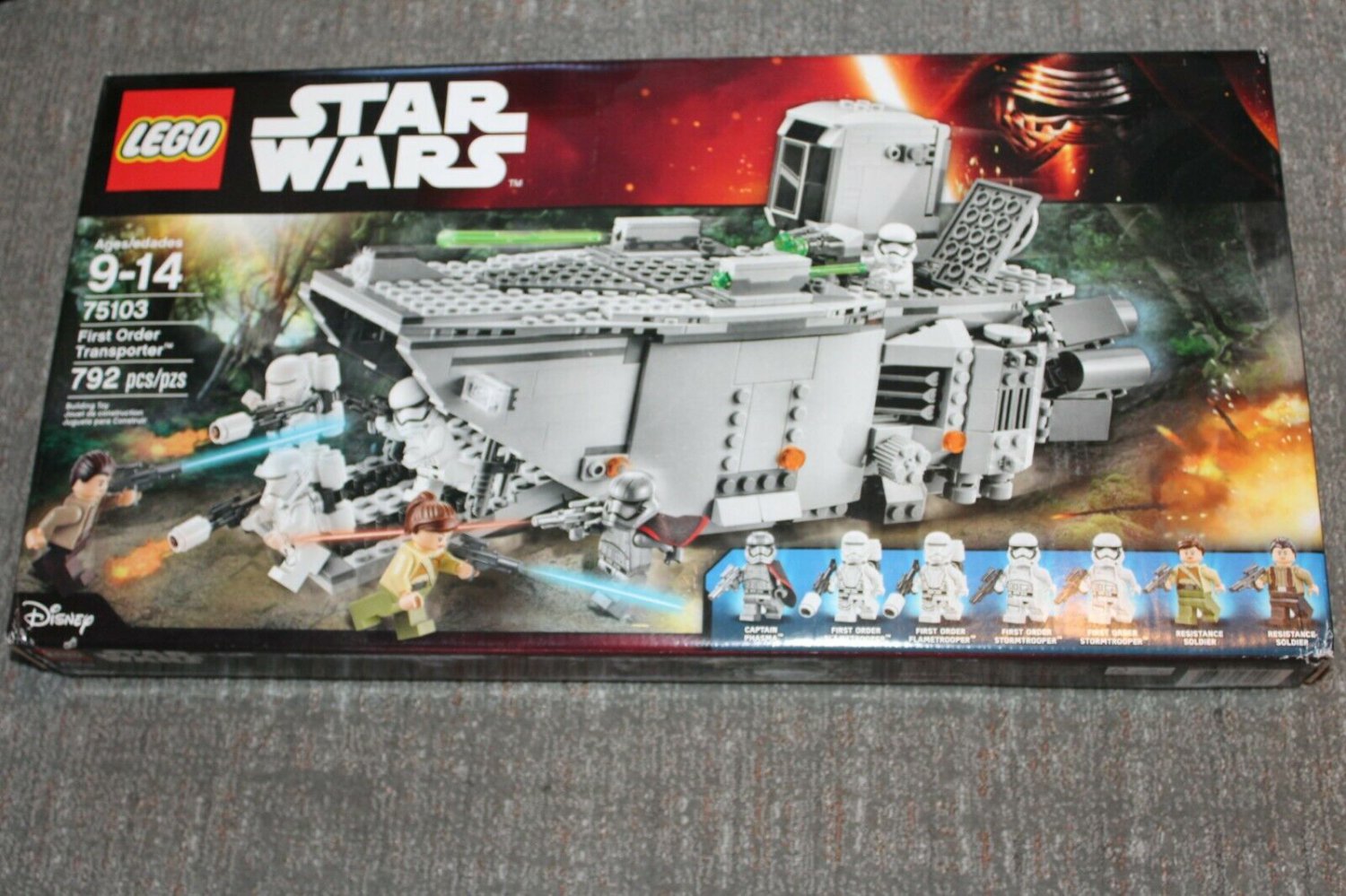 lego star wars transporter first order