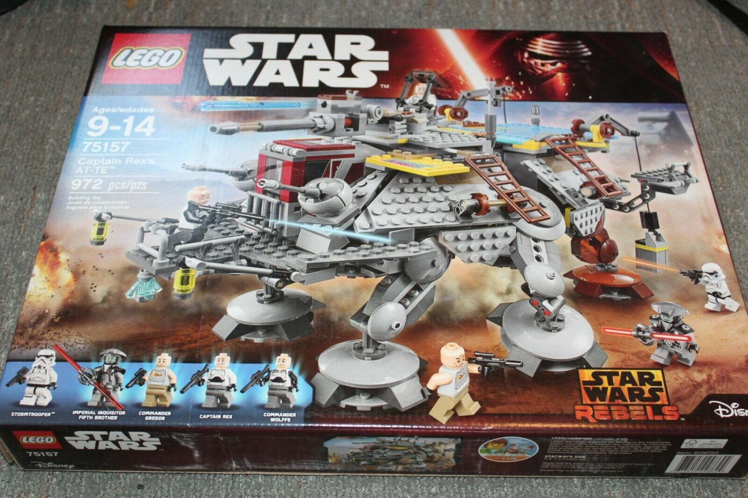 75157 Lego Star Wars Captain Rex's AT-TE