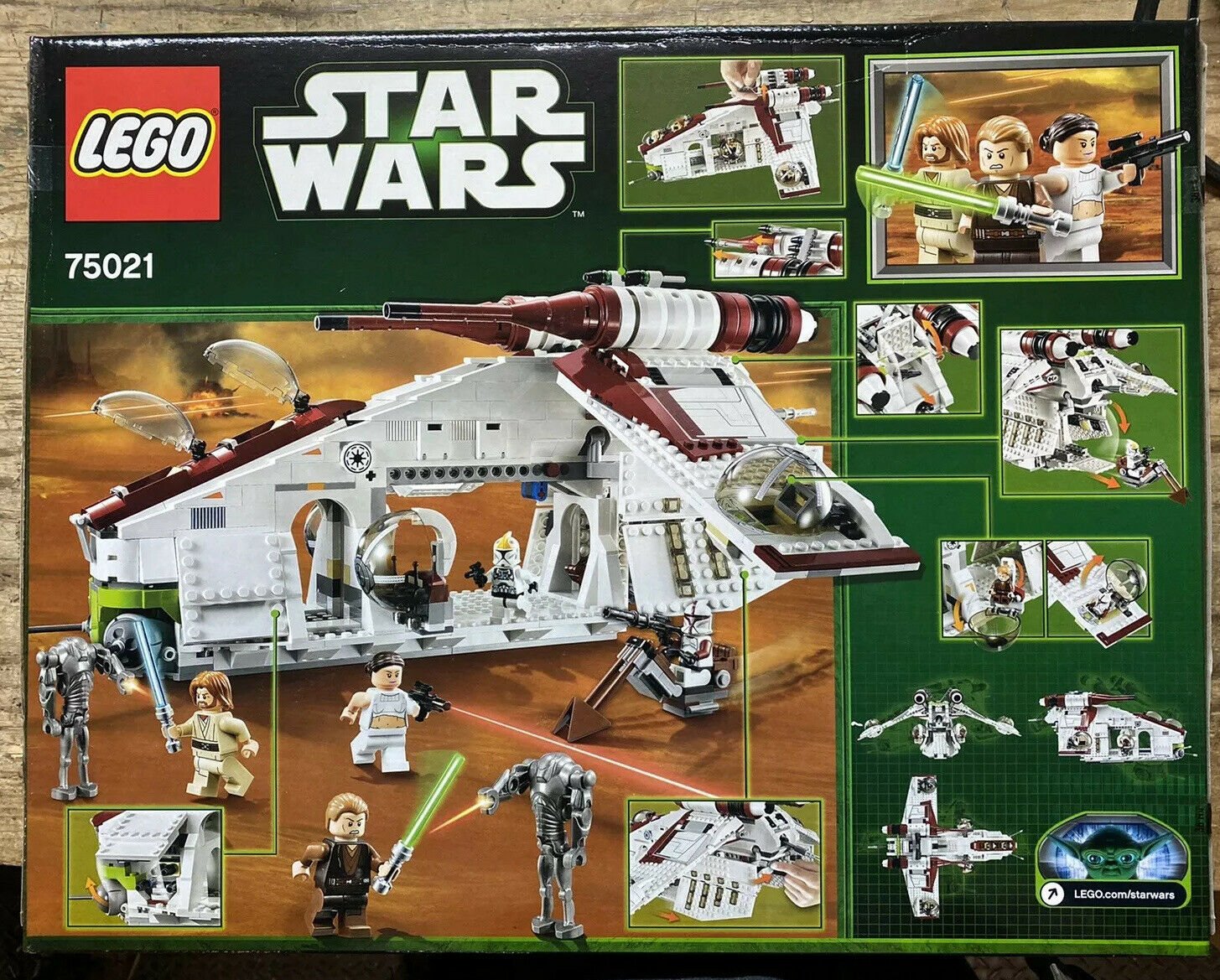 75021 Lego Star Wars Republic Gunship