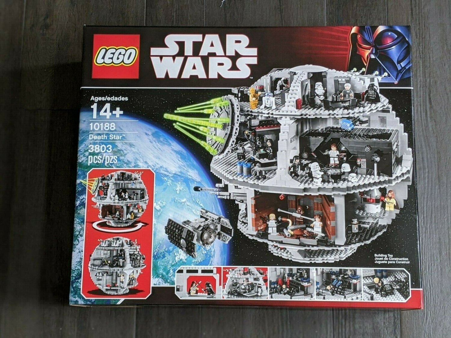 lego star wars death star model