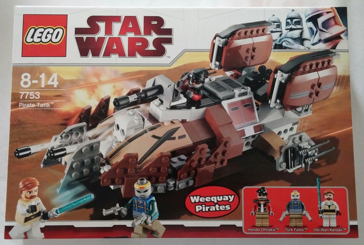 7753 Lego Star Wars Pirate Tank