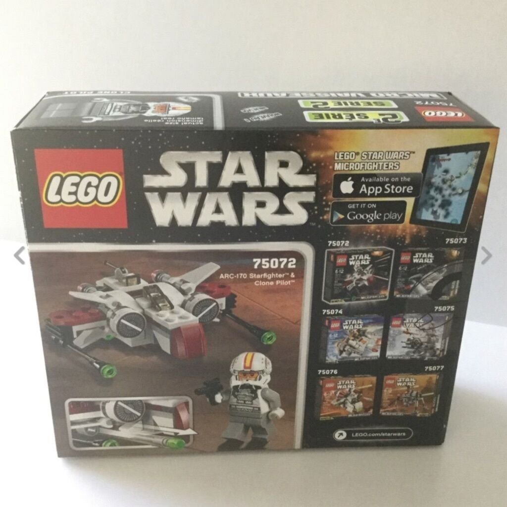 arc 170 star wars lego